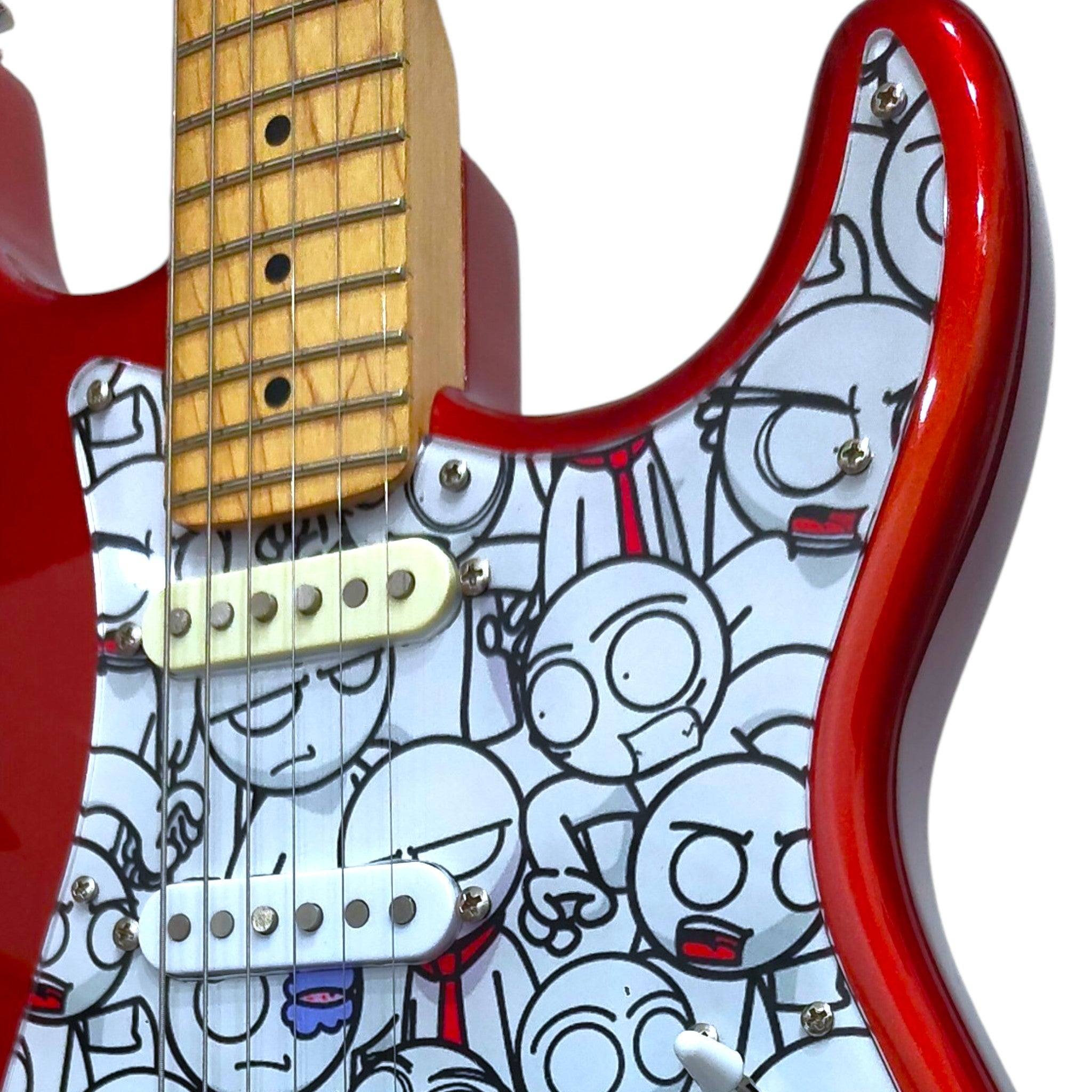 #1 Squier Standard Stratocaster 2013 - Rojo Mecoboy