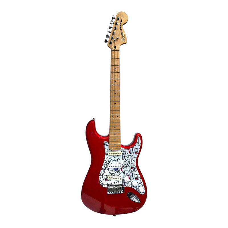 #1 Squier Standard Stratocaster 2013 - Rojo Mecoboy
