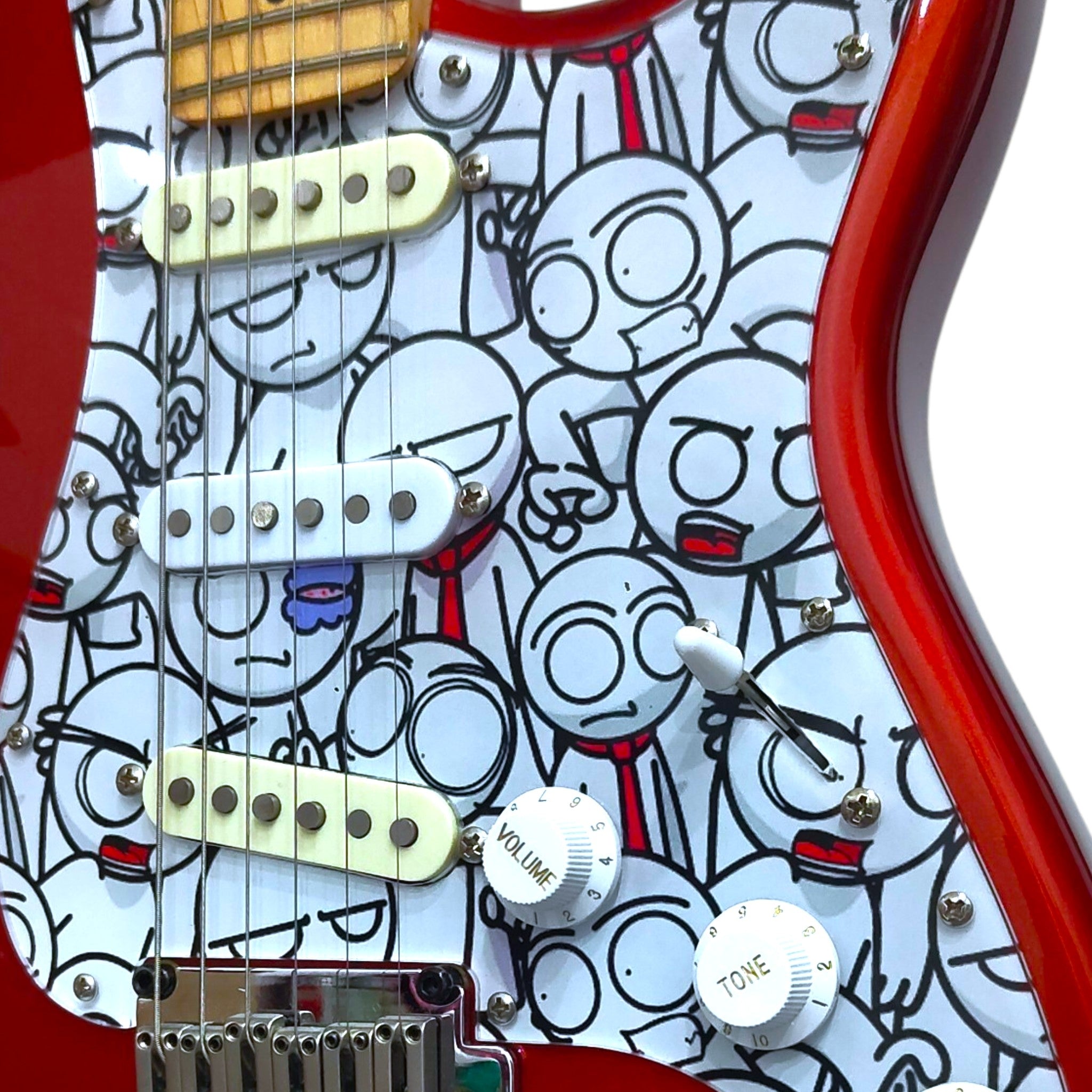 #1 Squier Standard Stratocaster 2013 - Rojo Mecoboy
