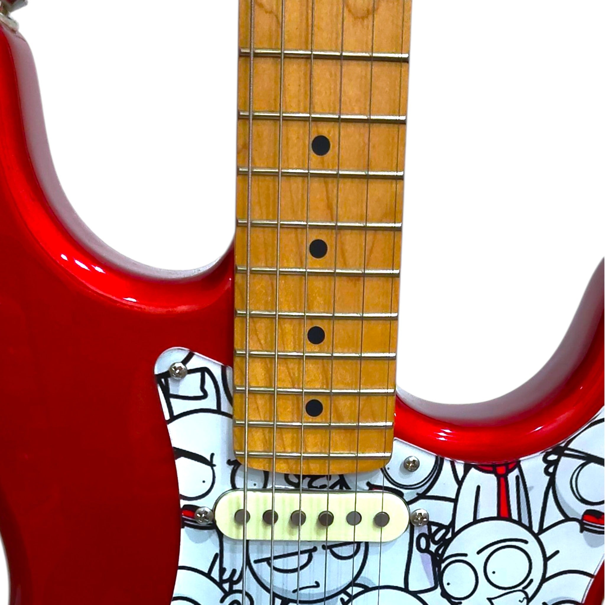 #1 Squier Standard Stratocaster 2013 - Rojo Mecoboy